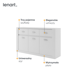 Komoda Idea ID-09 Lenart Kolekcja Idea