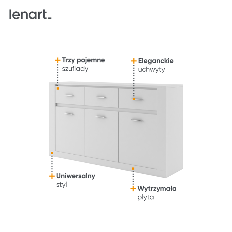 Komoda Idea ID-09 Lenart Kolekcja Idea