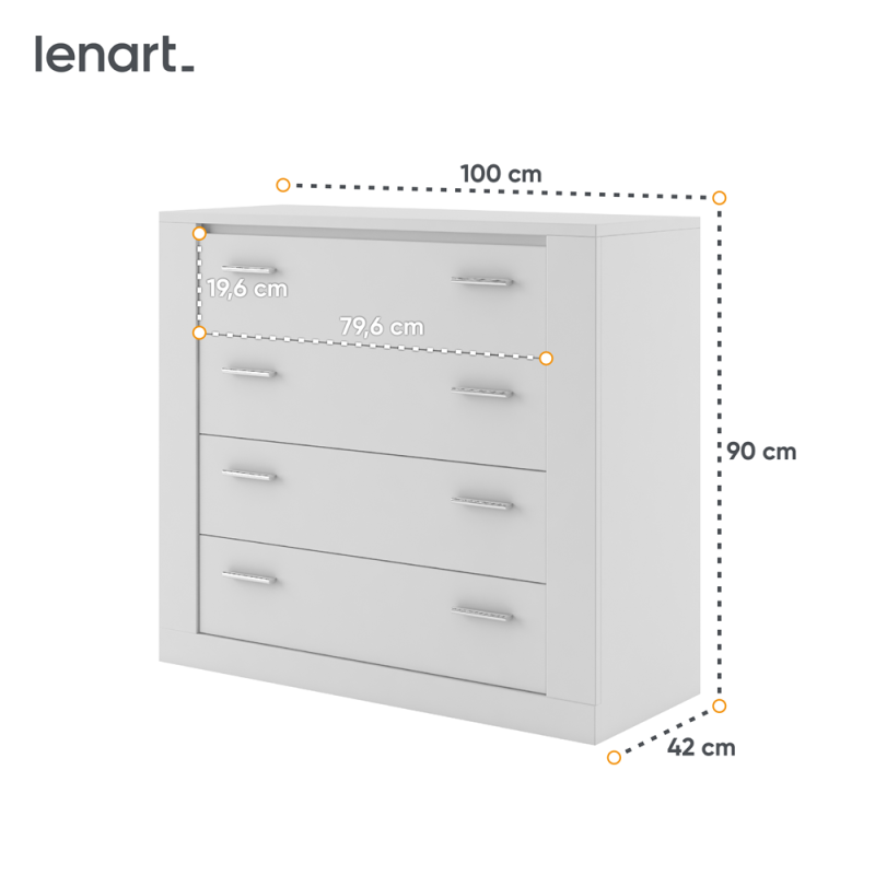 Komoda Idea ID-10 Lenart Kolekcja Idea