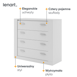 Komoda Idea ID-10 Lenart Kolekcja Idea