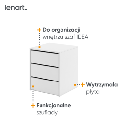 Kontenerek do szafy Idea ID-13 Lenart Kolekcja Idea Kontenerek do szafy Idea ID-13 Lenart Kolekcja Idea