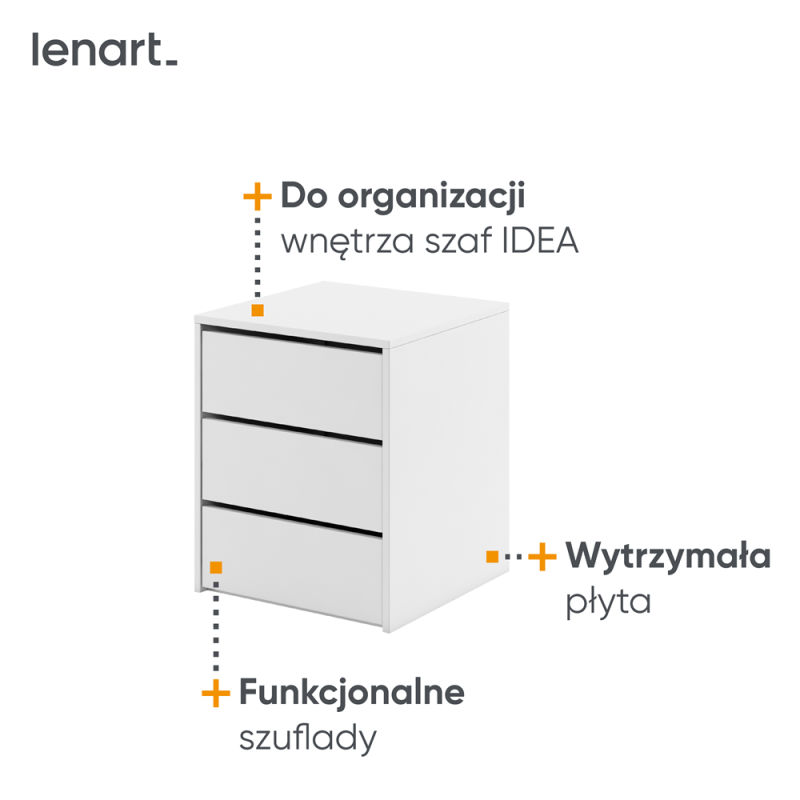 Kontenerek do szafy Idea ID-13 Lenart Kolekcja Idea