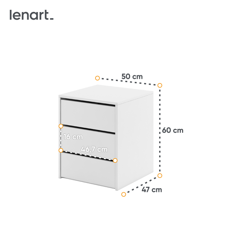 Kontenerek do szafy Idea ID-13 Lenart Kolekcja Idea