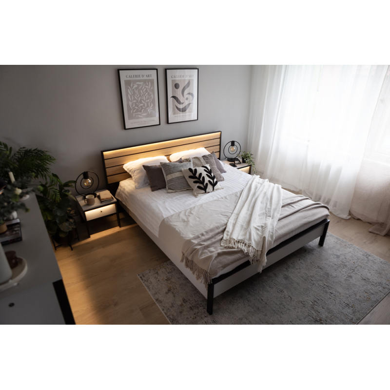 Łóżko Gris GS-02(160) Lenart Meble