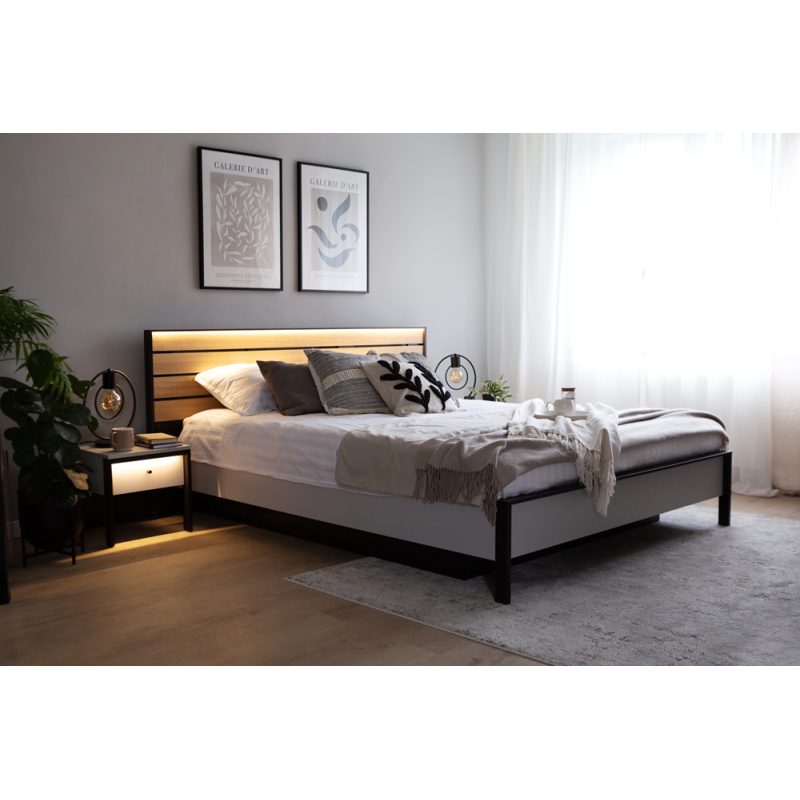 Szafka nocna Gris GS-05 Lenart Meble