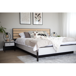 Szafka nocna Gris GS-05 Lenart Meble Szafka nocna Gris GS-05 Lenart Meble