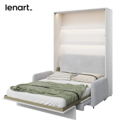 Półkotapczan BC-01 BED CONCEPT z sofą BC-18 140 Lenart