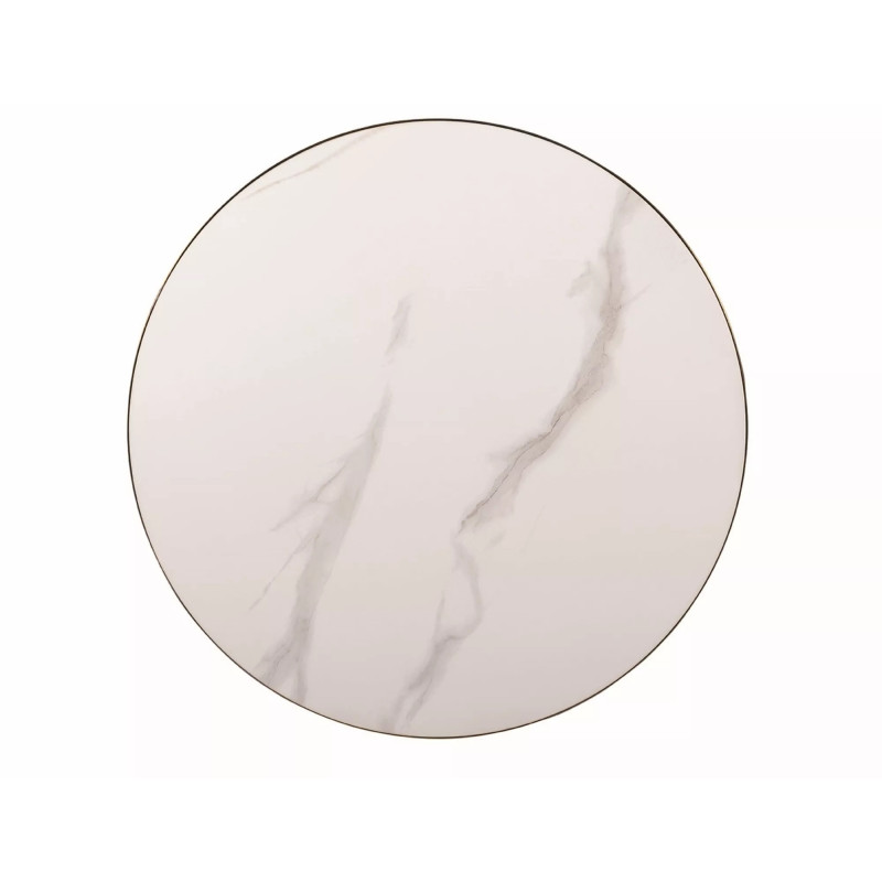 ŁAWA VIRGO BIAŁY/CZARNY+ZŁOTY FI 50