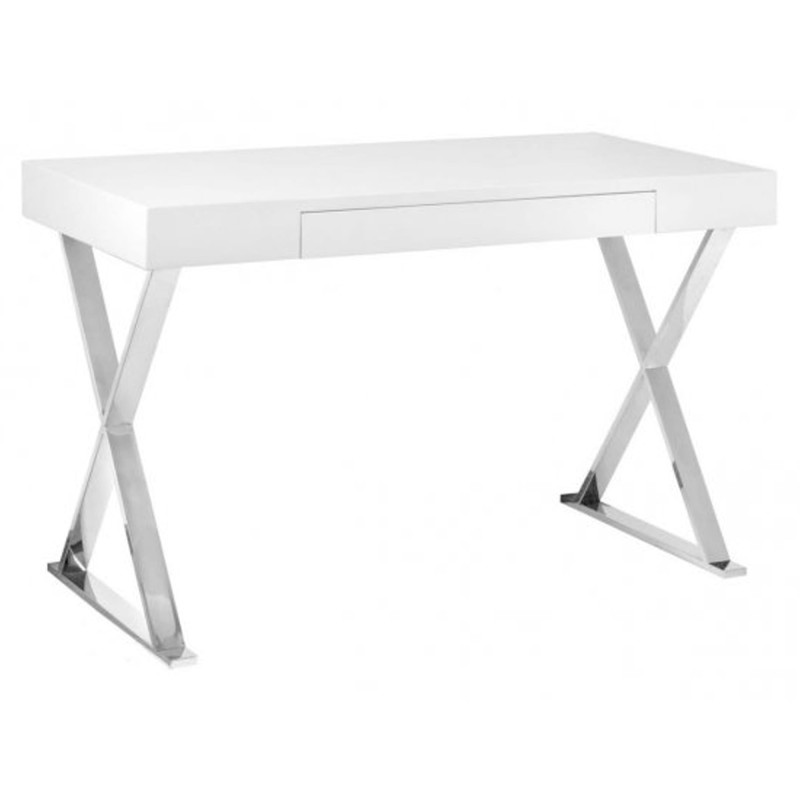 B31 biurko biały-chrom (2p 1szt) B31 biurko biały-chrom (2p 1szt)