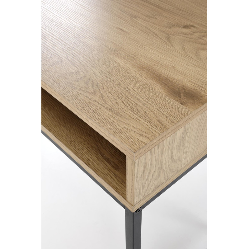 B50 biurko naturalny / czarny