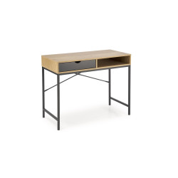 B50 biurko naturalny / czarny