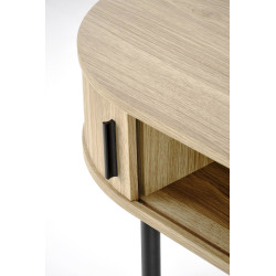 B51 biurko naturalny / czarny