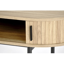 B51 biurko naturalny / czarny