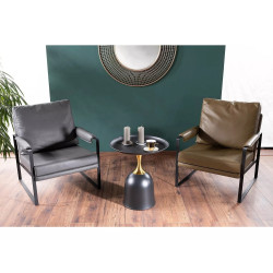 ŁAWA LIBRA CZARNY+ZŁOTY FI 51