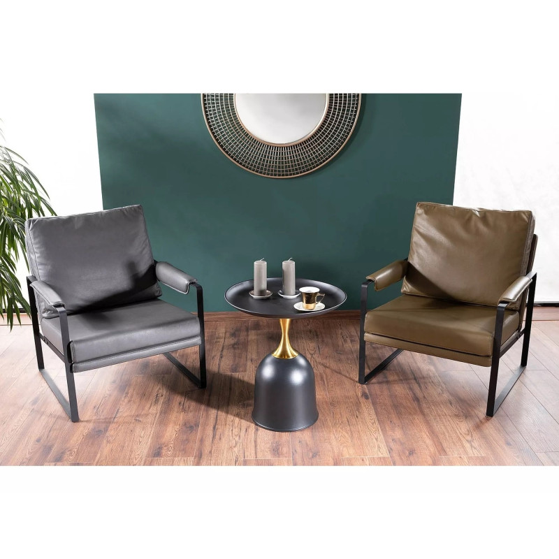 ŁAWA LIBRA CZARNY+ZŁOTY FI 51