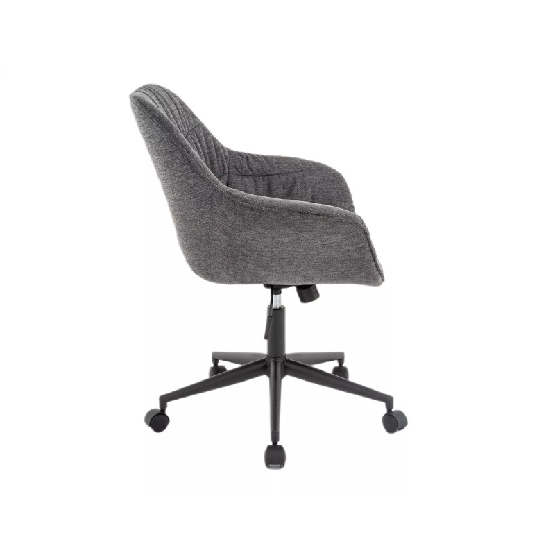 FOTEL OBROTOWY Q-213 BREGO CIEMNY SZARY 18