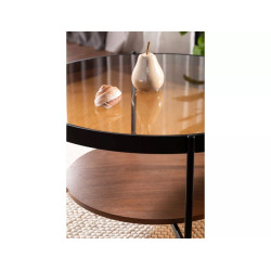 ŁAWA PRIMA B BURSZTYNOWY/ORZECH FI 74X43