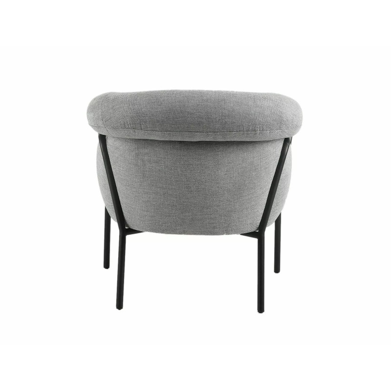 FOTEL CLOVER BREGO CZARNY STELAŻ/ SZARY 07