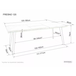 Stół Fresno