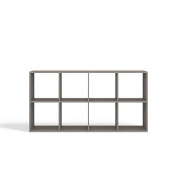 Regał Malax 2X4 Glina