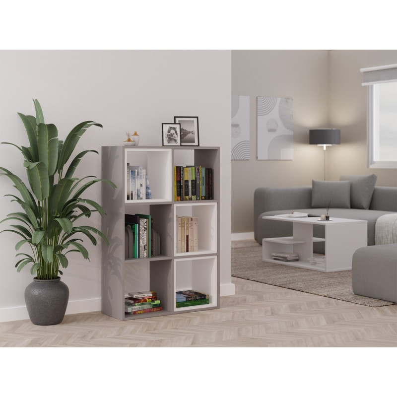 Regał Malax 2X3 Glina