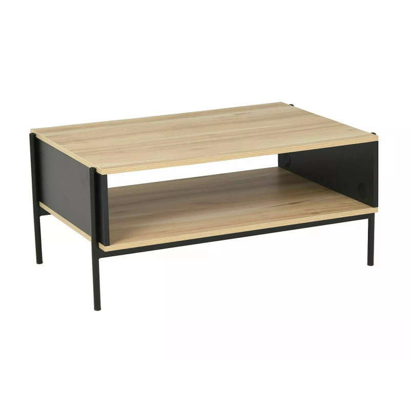 ŁAWA KARINA A DĄB/CZARNY MAT 90X60X41