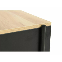 ŁAWA KARINA A DĄB/CZARNY MAT 90X60X41