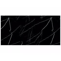 ŁAWA ESCADA A II CZARNY EFEKT MARMURU/ZŁOTY 120X60