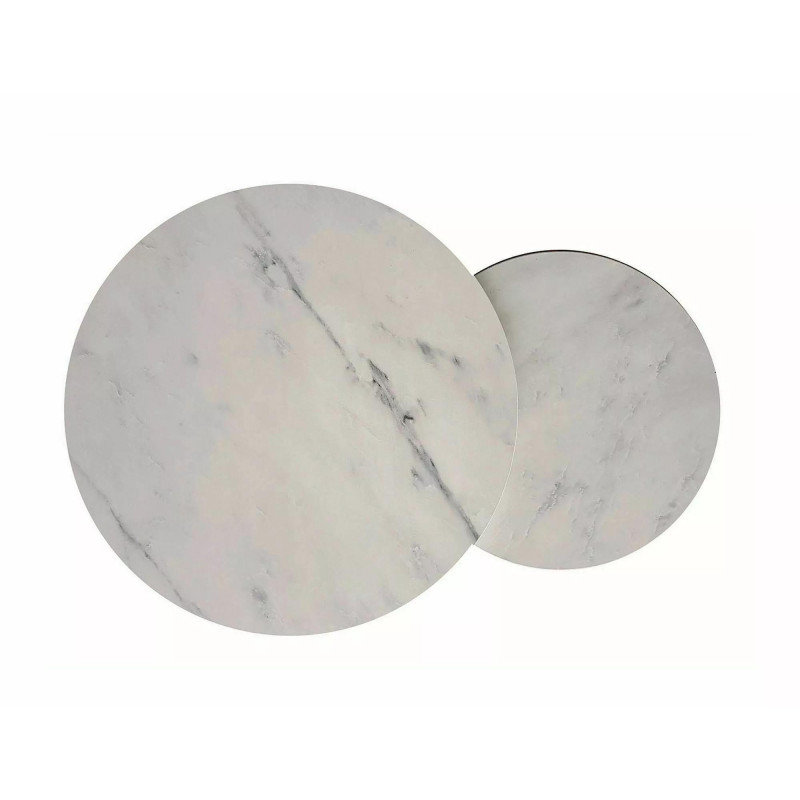 ŁAWA HOLA BIAŁY EFEKT MARMURU/ZŁOTY (ZESTAW)