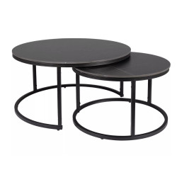 ŁAWA FERRANTE D CZARNY MAT FI80 FI60/ CZARNY MAT ZESTAW