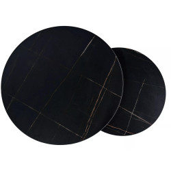 ŁAWA FERRANTE D CZARNY MAT FI80 FI60/ CZARNY MAT ZESTAW