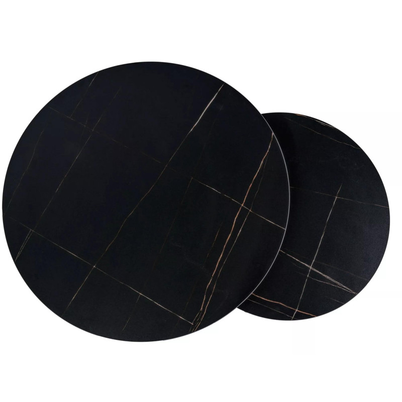 ŁAWA FERRANTE D CZARNY MAT FI80 FI60/ CZARNY MAT ZESTAW