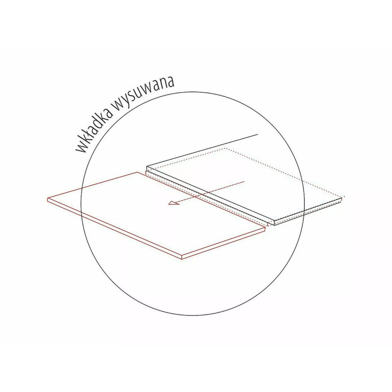 Stół ceramiczny Westin Ceramic sahara noir/czarny mat(160-240)x90