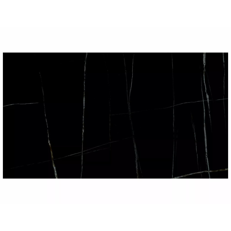 Ceramiczny stół Diuna Ceramic czarny sahara noir/czarny mat (160-240)x90