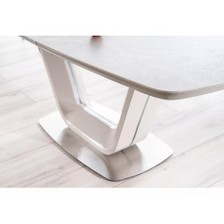 Ceramiczny stół Armani Ceramic szary efekt marmuru/szary mat 160(220)x90