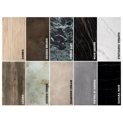 Stół ceramiczny Westin III Ceramic biały marmur/czarny mat (160-240)x90 Stół ceramiczny Westin III Ceramic biały marmur/czarny mat (160-240)x90