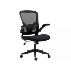 FOTEL OBROTOWY Q-333 CZARNY