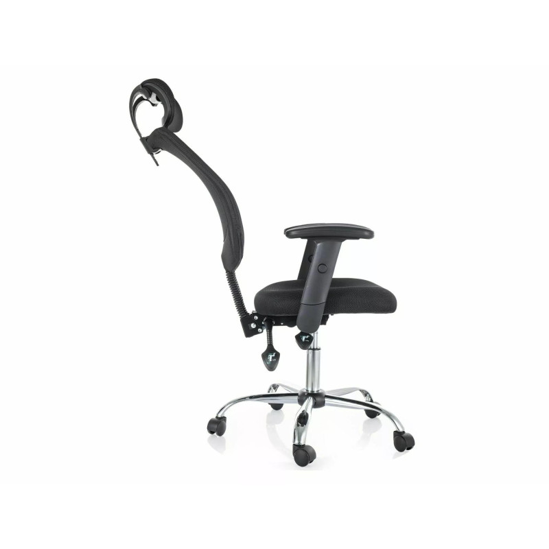 FOTEL OBROTOWY Q-118R CZARNY