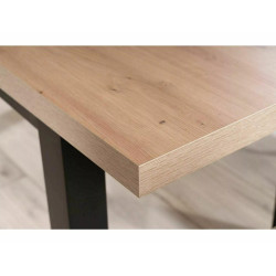 STÓŁ PRESTO DĄB ARTISAN / CZARNY 140(218)X80