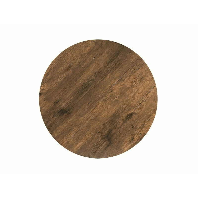 STÓŁ TALIA II ORZECH/CZARNY MAT FI 90