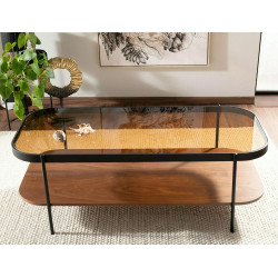 ŁAWA PRIMA A BURSZTYNOWY/ORZECH 120X58X43