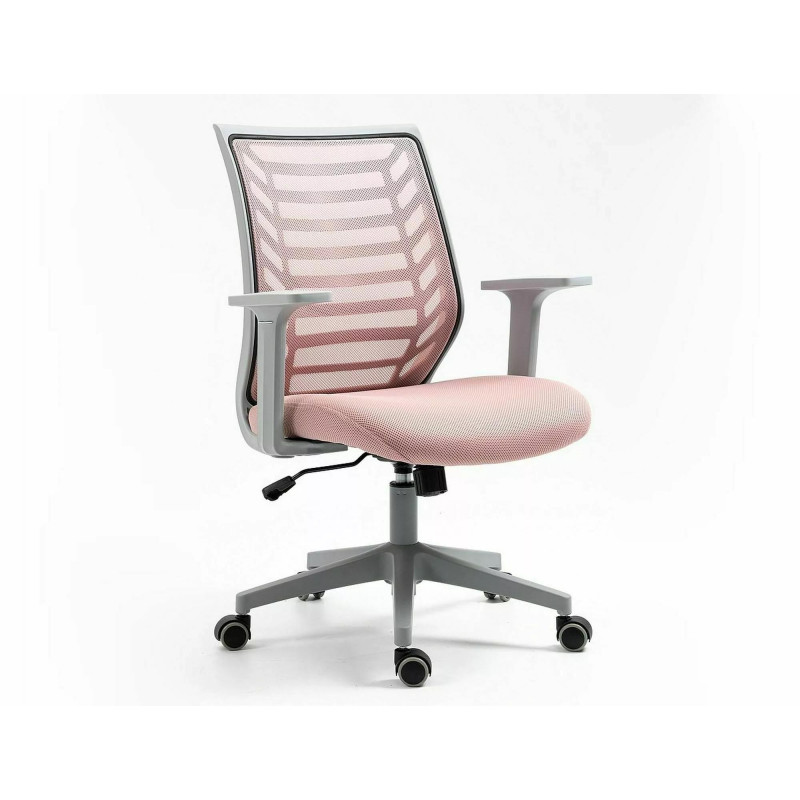 FOTEL OBROTOWY Q-320 RÓŻOWY