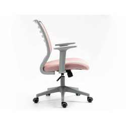 FOTEL OBROTOWY Q-320 RÓŻOWY