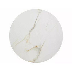 ŁAWA KORA D BIAŁY FI80 FI60/ CZARNY MAT ZESTAW