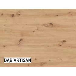 Rozkładany stół Exel dąb artisan/antracyt 140(180)X85