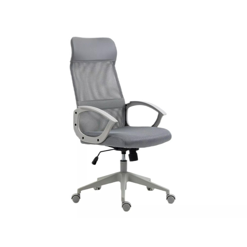 FOTEL OBROTOWY Q-026 SZARY