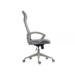 FOTEL OBROTOWY Q-026 SZARY