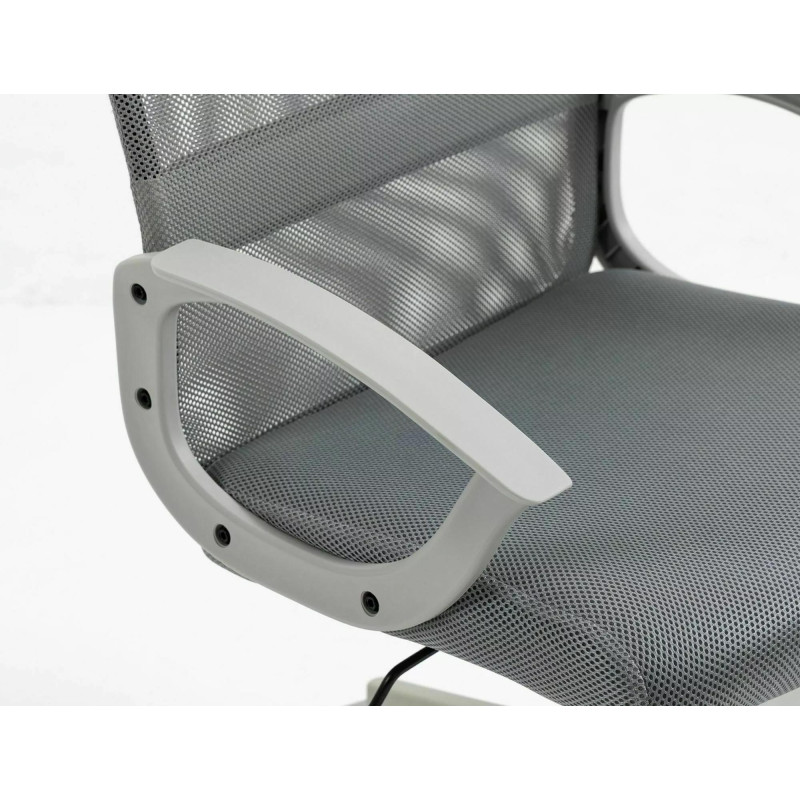 FOTEL OBROTOWY Q-026 SZARY