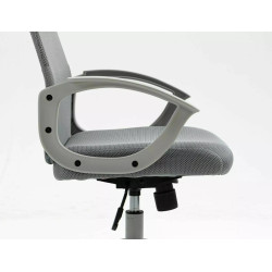 FOTEL OBROTOWY Q-026 SZARY