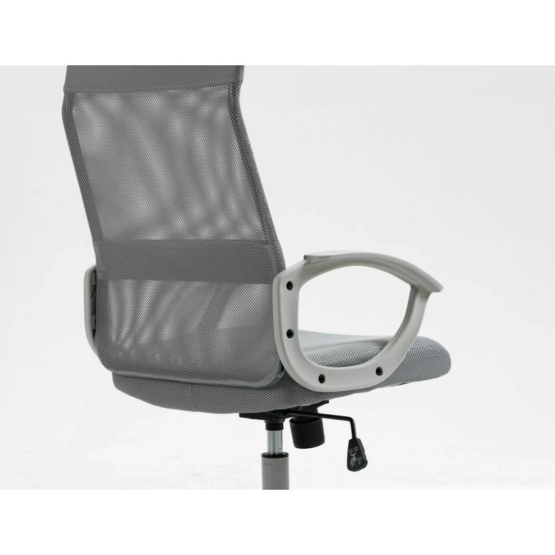 FOTEL OBROTOWY Q-026 SZARY